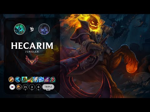 Hecarim Jungle vs Sylas - KR Grandmaster Patch 13.3