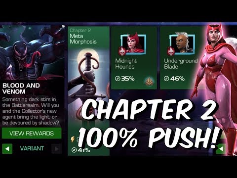 Chapter 2 100% - Variant #5 Blood & Venom - Marvel Contest of Champions
