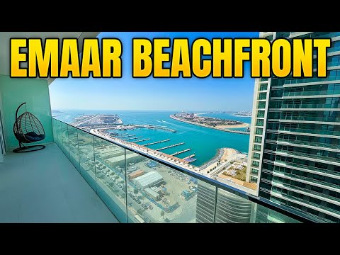 TRAUMURLAUB IN DUBAI 🌞 EMAAR BEACHFRONT LUXURY WOHNUNG VERMIETEN | Dubai-Vlog
