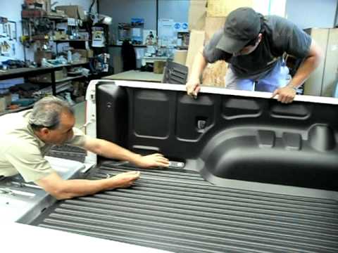 Truckliner - Amarok Under Rail Bedliner Installation