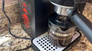 QAVU | How To Make A Coffee with Krups IL Primo 4 Cup Expresso Maker 972