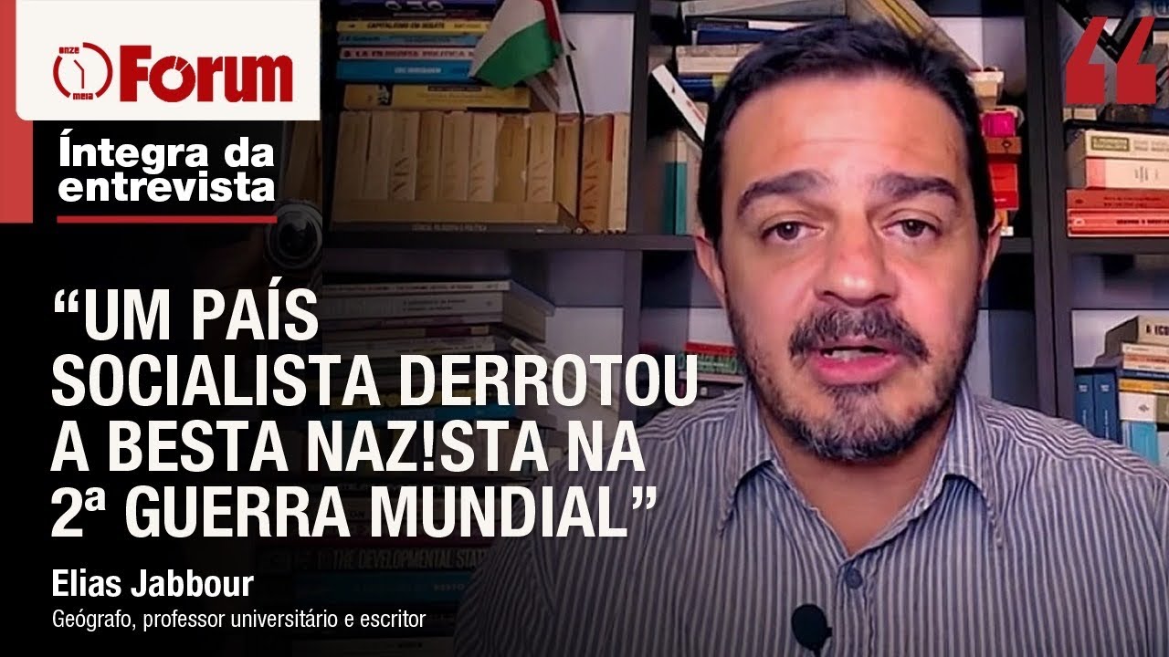 Elias Jabbour analisa ascensão do Sul Global, Lula na Rússia e tarifaço de Trump