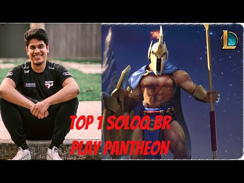 BREATHE AYEL - TOP1 SOLOQ BRASILEIRA - GAMEPLAY PANTHEON - LEAGUE OF LEGENDS