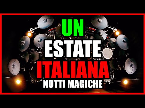Gianna Nannini | Edoardo Bennato - Un' Estate Italiana - Notti magiche - Drum Cover 2021 - Euro 2020