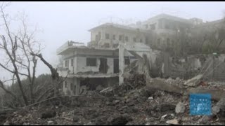 Syrian Air Force Bombing Civilians
