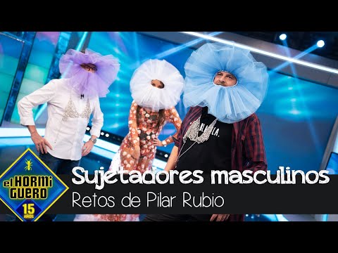 Pilar Rubio nos ha revolucionado con el sujetador masculino de pedrería - El Hormiguero