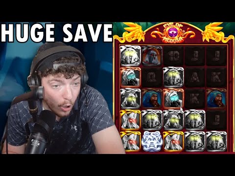 ANOTHER SAVE on EYE OF MEDUSA BIG WIN!