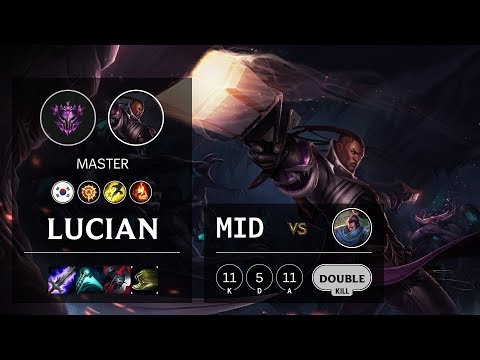 Lucian Mid vs Yasuo - KR Master Patch 10.5