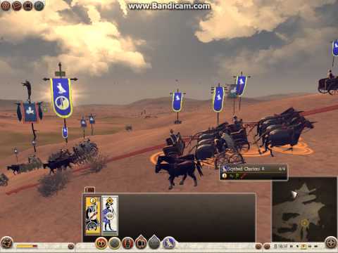 Anti Climactic Fight Chariots vs Scythed Chariots Rome Total War 2