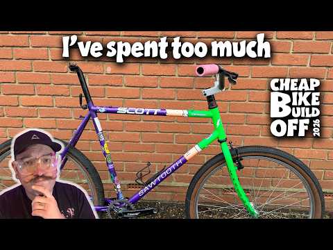 Cheap Bike Build-Off 2026 - Retro Parts bin bike build
