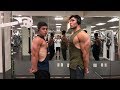 Back workout w 16 yr old bodybuilder/Fitness model Jacob Ross and physique competitor Victor Hulin