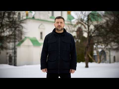 Звернення Президента України в четверті роковини початку повномасштабного вторгнення Росії в Україну