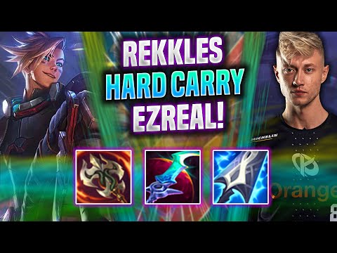 REKKLES HARD CARRY WITH EZREAL! - KC Rekkles Plays Ezreal ADC vs Swain! | Season 2022
