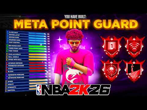 My "META POINT GUARD" BUILD IS DOMINATING NBA 2K26! BEST GUARD BUILD on NBA 2K26