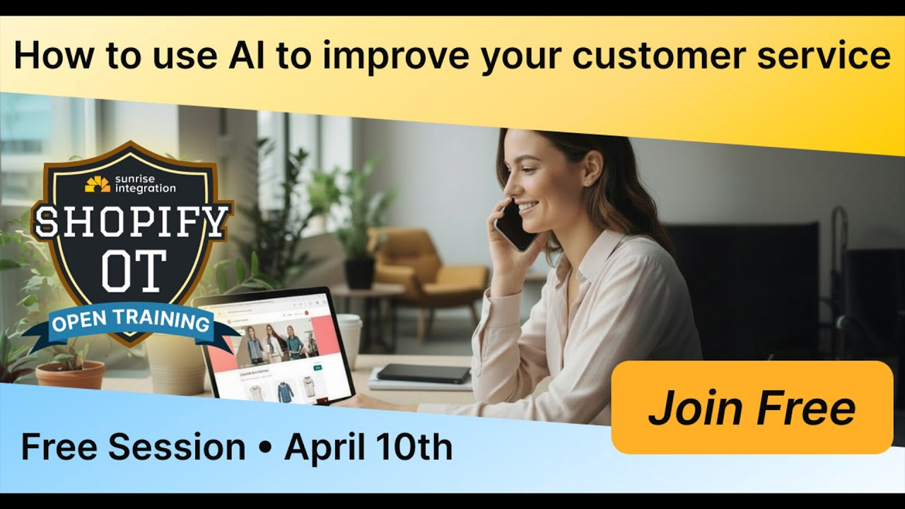 Use AI to Improve Shopify Customer Service - Webinar
