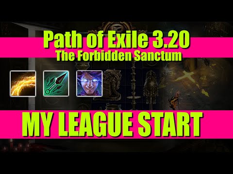 [POE 3.20] My league starter | Path of Exile Forbidden Sanctum | Ethereal Knives Ignite Elementalist