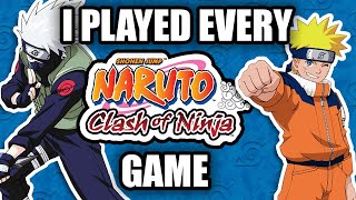 I Played EVERY Naruto Clash of Ninja Game in 2022 | Part 1