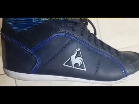 How to spot original Le Coq Sportif sneakers' manufacture date