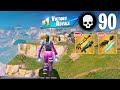 90 Elimination Solo vs Squads Wins (Fortnite Chapter 5 Season 2 Gameplay Ps4 Controller)