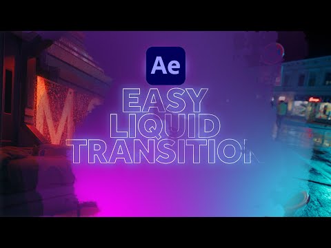 Easy Liquid Transition in After Effects | Tutorial