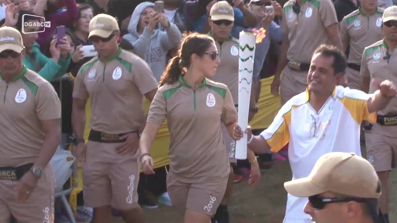 Confira melhores momentos da tocha na cidade andreense