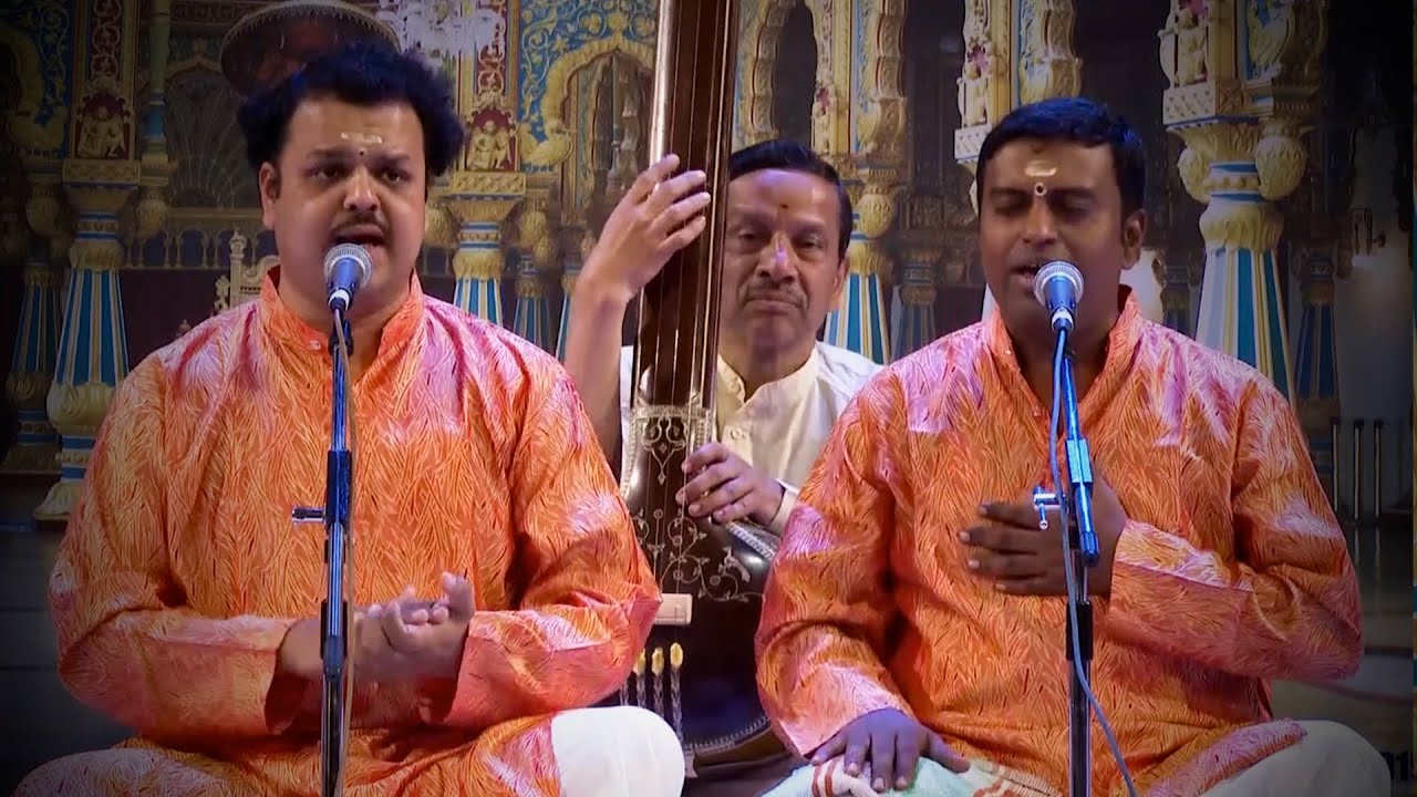 Mysuru Asthana Sangeetothsava - Karnatic Vocal Concert by Bangalore Brothers