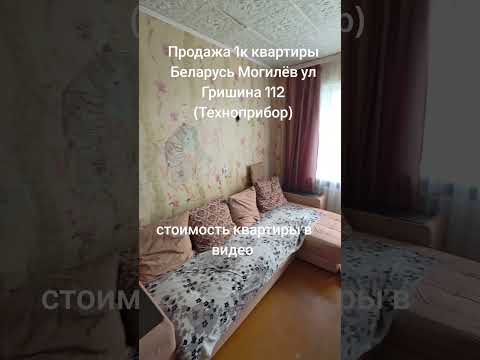 фото гришина ул, могилёв, могилёвская область, 1 комн., 36 м² 0