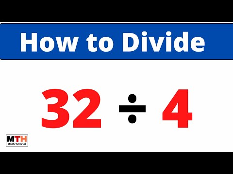 32 Divided By 4