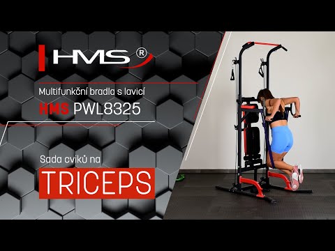 Multifunkční bradla s lavicí HMS PWL8325