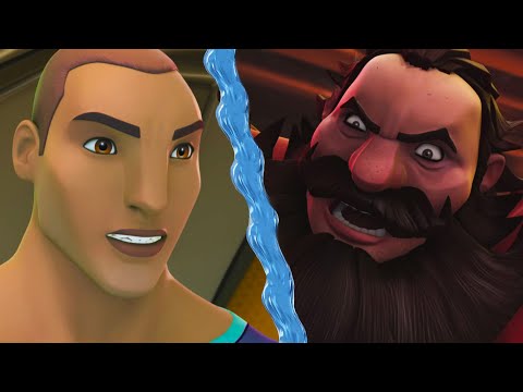 Pirate Submarine ATTACKS! Undersea Volcano Battle! | The Deep Season 1 🦈 Ep 2 | HD Full Episode