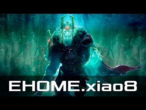 EHOME.xiao8 — Wraith King, Offlane (Apr 22, 2019) | Dota 2 patch 7.21 gameplay