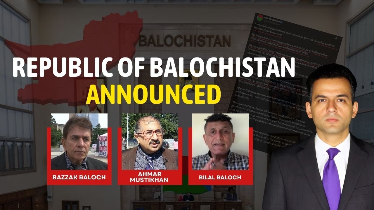 Republic Of Balochistan Announced | Watch How A New Independent Nation Looks