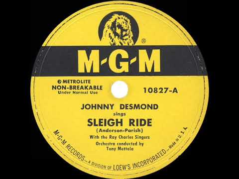1950 Johnny Desmond - Sleigh Ride