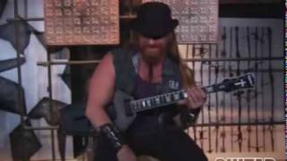 Video thumbnail for Zakk Wylde talks about his hew Epiphone Graveyard Disciple guitar by Eugene Bakman
