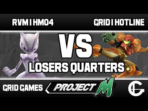 RVM | HM04 (Mewtwo) VS GRID | Hotline (Samus) | Grid Project M Weekly 55 | Losers Quarters