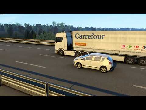 ETS2 1440p Ultra - 3 Days Driving - Long Haul - France to Italy