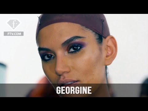 New York Fashion Week Fall/WItner 2017-18 - Georgine Make up | FashionTV