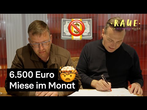 Nur rote Zahlen: Warum bleibt Chef Ralf so gelassen?!😵​🙄​💸​​​​ | Raue, der Restaurantretter