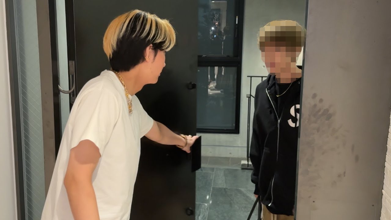 結婚して子供ができた超有名人が泊まりにきました