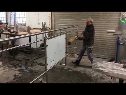 Glas VSG 8mm im Härtetest (unglaublich) - safety glass in the hardness test