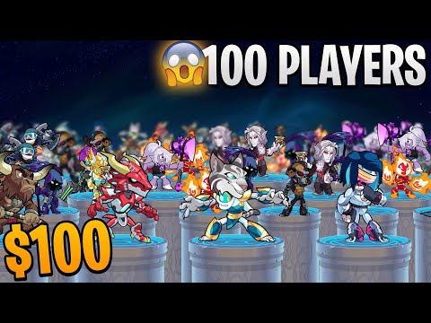 Brawlhalla 100 Players Competed for $100 FINALS