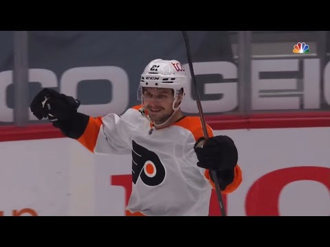 Scott Laughton First Career NHL Hat Trick! | Flyers vs Capitals 2.7.21