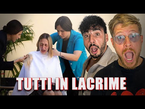 WE REACT TO AN EXTREME EPISODE OF COLLEGIO 9 - THE HAIRCUT IS ABSURD, EVERYONE IS IN TEARS!