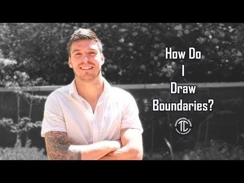 How Do I Draw Boundaries?