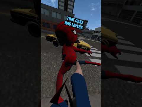 Spider-Man VR GIVES DRIVING LESSONS TO HIS SON #vr #virtualreality #spiderman #gaming