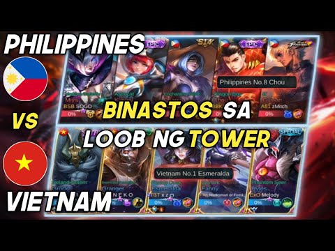 Vietnam No.1 Esmeralda vs Philippines No.8 Chou | National Arena Contest | Mobile Legends