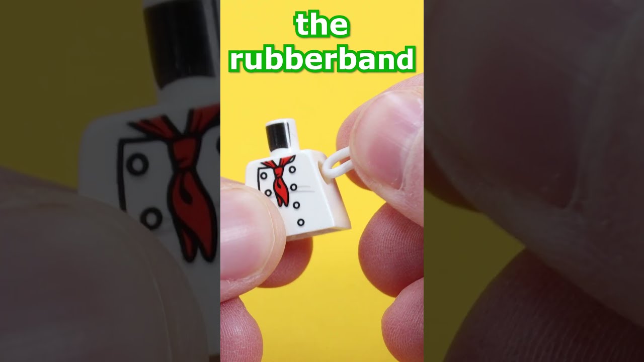 Minifigure Arm Articulation HACK