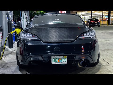 Genesis Tomei 🔥E85 Cold Start & Ak47 Pops Bangs💥💥💥
