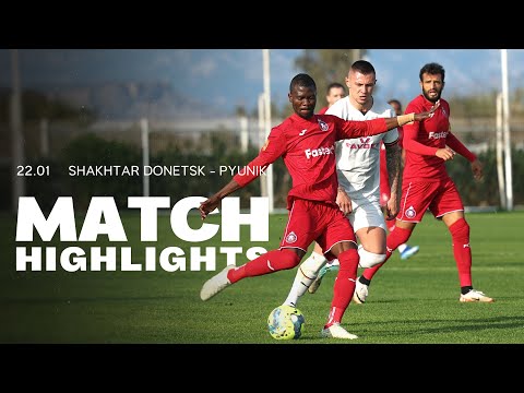 Shakhtar Donetsk - Pyunik  2:0 | Friendly Match highlights