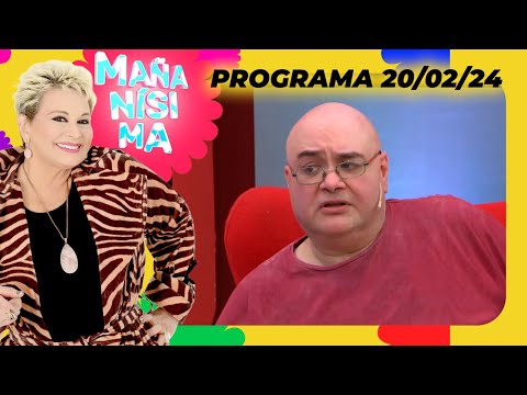 MAÑANÍSIMA - PROGRAMA 20/02/24 - CARMEN MANO A MANO CON JORGITO, HIJO DE SU GRAN AMOR JORGE PORCEL